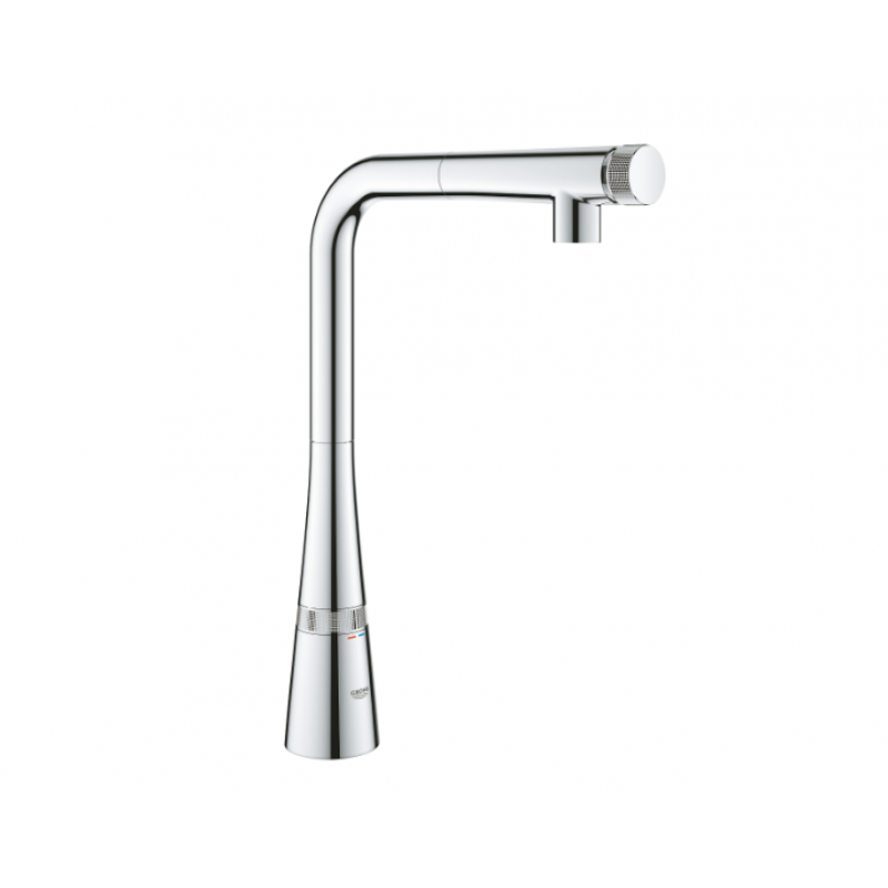 Смесител за кухня с издърпващ се душ и смарт контрол GROHE ZEDRA SMARTCONTROL - цена: 999.00лв.